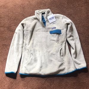 Brand new Patagonia cream pullover sweater shirt